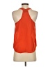 Fun & Flirt 100% Polyester Orange Sleeveless Blouse Size S - photo 2
