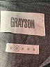 Grayson 100% Cotton Gray Long Sleeve Button-Down Shirt Size Sm (2) - photo 7
