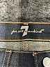 7 For All Mankind Chevron-herringbone Blue Jeans Size 25 waist - photo 4