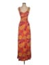 Tabitha Webb Floral Orange Cocktail Dress Size XS - photo 1