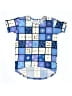 Lularoe Blue Short Sleeve Henley Size 4 - photo 1
