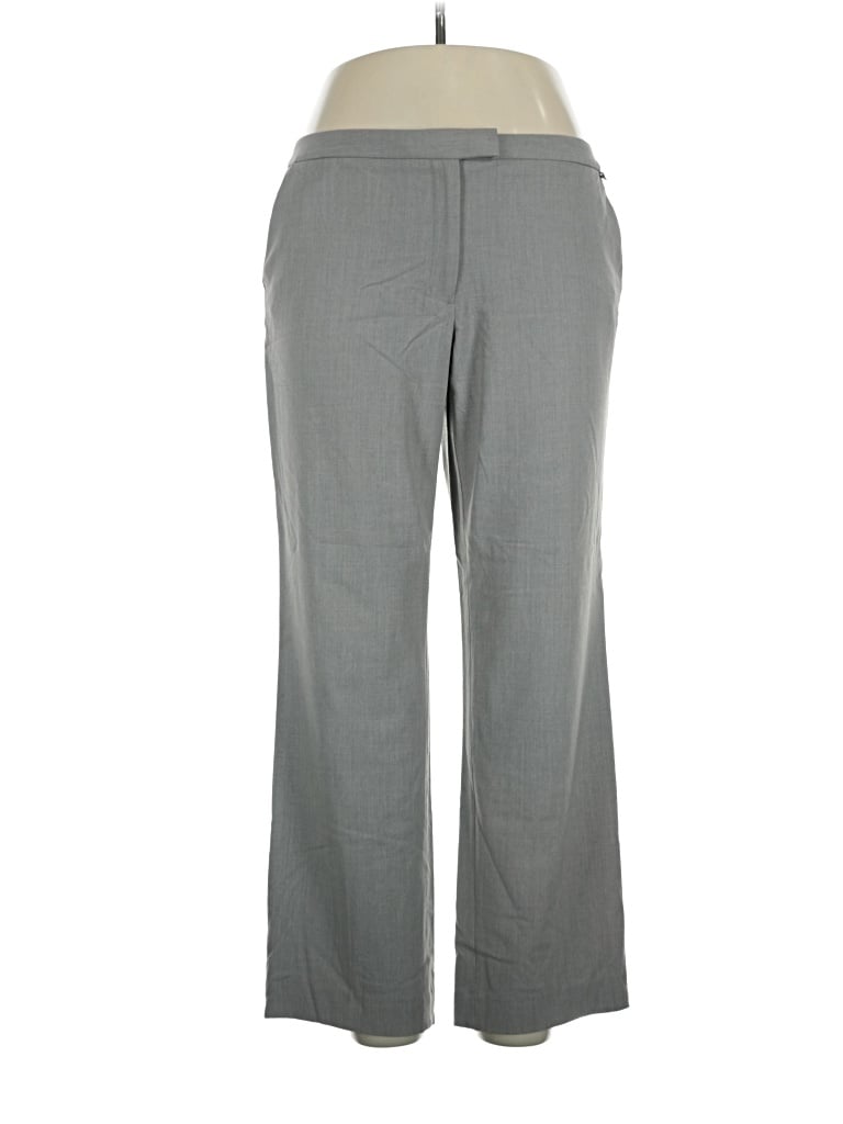 Pre-owned Calvin Klein Dress Pants In Gray