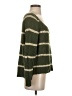 Millau 100% Cotton Stripes Green Pullover Sweater Size S - photo 4