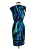 DR Collection Graphic Blue Cocktail Dress Size S - photo 2