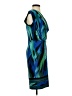 DR Collection Graphic Blue Cocktail Dress Size S - photo 4