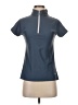 Skea Blue Short Sleeve Turtleneck Size XS - photo 1