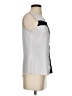 Takara 100% Polyester Silver Sleeveless Blouse Size S - photo 4