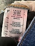 FRAME Color Block Blue Jeans Size 26 waist - photo 5