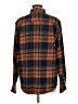 George Plaid Brown Long Sleeve Button-Down Shirt Size M - photo 2
