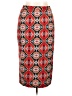 Eye Candy Print Red Casual Skirt Size 1X - photo 1
