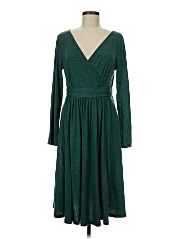 Tickled Teal Casual Dress (view 1)
