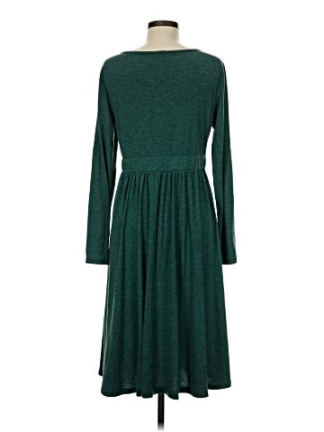 Tickled Teal Casual Dress (view 2)