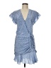 Veronica Beard 100% Silk Blue Casual Dress Size 8 - photo 1
