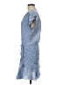 Veronica Beard 100% Silk Blue Casual Dress Size 8 - photo 5
