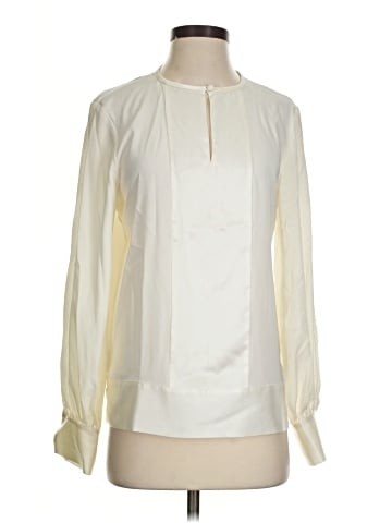 Brooks Brothers Long Sleeve Silk Top (view 1)