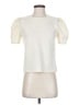 Assorted Brands Ivory Short Sleeve Top Size S (estimated) - photo 1