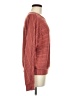 Unbranded 100% Polyester Red Pullover Sweater Size M - photo 4
