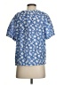 Ann Taylor Blue Short Sleeve Blouse Size XS - photo 2