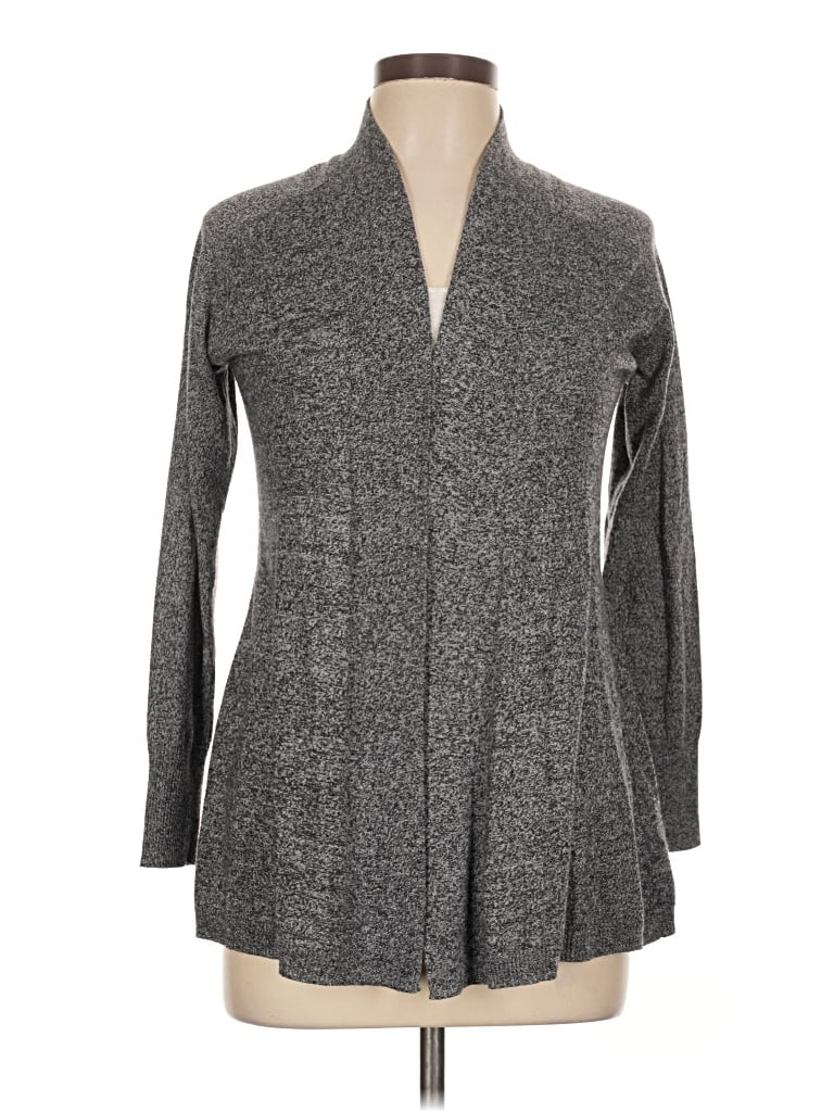 Pre-owned Apt. 9 Cardigan Sweater In Gray