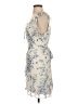 Paige Floral Ivory Cocktail Dress Size S - photo 5