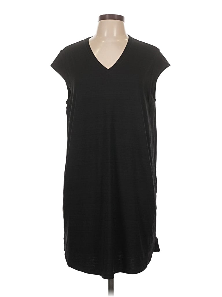 Pre-owned Athleta Casual Dress In Black