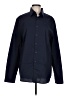 Express Solid Blue Long Sleeve Button-Down Shirt Size L - photo 1