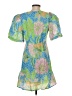 Rhode 100% Linen Tropical Green Cocktail Dress Size 4 - photo 2