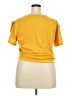 Mega Wear Yellow Short Sleeve Top Size 2X - photo 2