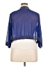 Jkara 100% Polyester Blue Kimono Size 14 - photo 2