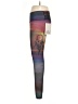 Aimée Graphic Purple Yoga Pants Size L - photo 5