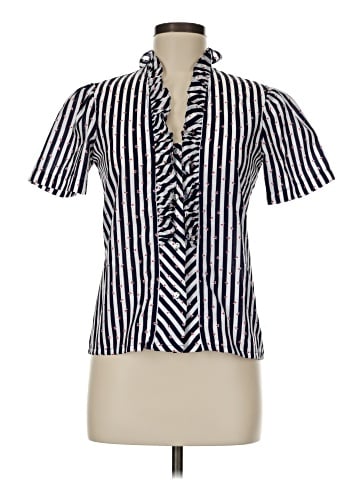 Petites by Jonquil Short Sleeve Blouse (view 1)