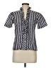 Petites by Jonquil Blue Short Sleeve Blouse Size 6 Petite - photo 1