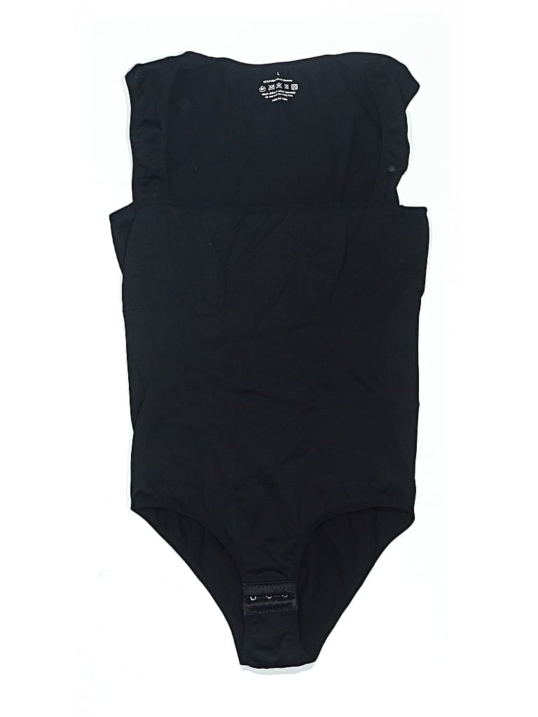Pre-owned Unbranded Bodysuit In Black