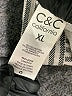C&C California Stripes Ivory Long Sleeve Blouse Size XL - photo 8