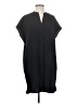 Vince. 100% Polyester Solid Black Casual Dress Size S - photo 1