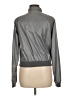 Silence and Noise Metallic Gray Track Jacket Size M - photo 2