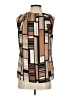 Tommy Hilfiger 100% Polyester Brown Sleeveless Blouse Size XS - photo 2