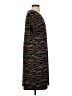 Mata Traders Stripes Multi Color Black Casual Dress Size S - photo 4