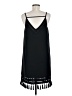 Gianni Bini Solid Black Casual Dress Size M - photo 2