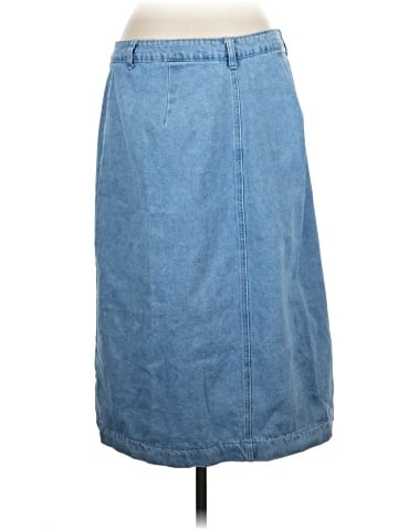 Shein Curve Denim Skirt (view 2)