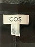 Cos Solid Black Casual Dress Size L - photo 7