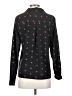 Lumiere 100% Polyester Polka Dots Black Long Sleeve Blouse Size S - photo 2