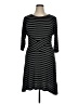 ECI Stripes Black Casual Dress Size XL - photo 1