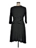 ECI Stripes Black Casual Dress Size XL - photo 2