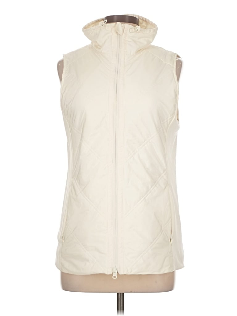 Pre-owned T By Talbots Vest In Ivory