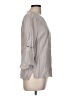Symphony Gray 3/4 Sleeve Blouse Size M - photo 4