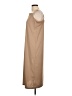 H&M 100% Polyester Solid Tan Casual Dress Size L - photo 5