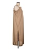 H&M 100% Polyester Solid Tan Casual Dress Size L - photo 4