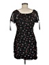 No Comment Floral Black Cocktail Dress Size M - photo 2