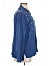 Cato 100% Rayon Blue Long Sleeve Button-Down Shirt Size XL - photo 4